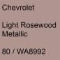 Preview: Chevrolet, Light Rosewood Metallic, 80 / WA8992.